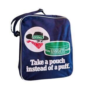 NEW Vintage Skoal Bandit Tobacco New York Yankees Promotional Tote‎ Bag